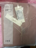 红豆居家女士220g精梳纯棉紧密赛络纺长袖家居服女睡衣 洛沙粉 L 实拍图
