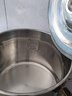 创威悦 不锈钢桶圆桶带盖商用电热炉汤桶大汤锅大容量卤肉汤桶加深水桶 直径30*高20特厚底耐烧 实拍图
