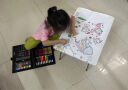 乐缔儿童绘画画笔108件套装礼盒画画工具画笔蜡笔水彩笔马克笔小学生美术用品无毒可水洗彩色笔生日礼物 实拍图