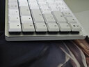 罗技（Logitech）大师系列 适用于Mac的MX Mechanical商务低噪无线双模迷你机械键盘 84键 段落茶轴 珍珠白 实拍图