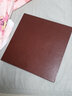银尘（YINCHEN） 银尘12寸照片及以下通用手工diy粘贴式相册本覆膜家庭影集相簿大容量商务定制 皮面（30张60面白卡内页） 18寸覆膜粘贴式【可放1-12寸照片】 实拍图