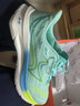 海尔斯跑步鞋竞速马拉松跑鞋733男女夏季新款透气减震运动鞋 733-流影水青 43 实拍图