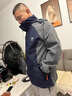 吉普（JEEP）冲锋衣男女情侣款三合一可拆卸秋冬季加厚外套女衣服运动夹克男装 988藏蓝拼灰色 带内胆 XL (男士推荐125-145斤) 实拍图