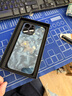 名界新年马上有钱适用苹果17promax手机壳iphone17promax外壳潮牌玻璃全包防摔镜头情侣保护男女款 蓝黑色轻奢小马 iPhone 16 Pro Max 实拍图