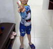 速浪男童连体泳衣儿童中大童防晒专业学游泳水上乐园 鲨鱼嘟嘟140 实拍图