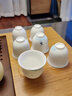 南山先生 南山先生 九色鹿玉瓷茶杯 陶瓷茶具个人品杯白瓷品茗杯功夫单杯 九色鹿茶杯【祥云】 实拍图