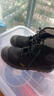 尤萨高帮劳保鞋男新款防滑耐磨解放鞋工地帆布胶鞋登山透气2024马丁鞋 黑色（加厚马丁靴底） 42 实拍图