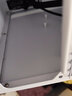 硕一商务办公电脑机箱台式机迷你小型手提桌面主机箱（M-ATX/ITX主板/ATX电源/0.6加厚板材） V200白色【0.6MM钢板】顺丰发货 实拍图
