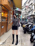 凤蝶儿连衣裙子春季女装穿搭女套装2025年新款韩版甜辣纯欲风女神范辣妹 8635上衣+黑色裙子（没链子） S 实拍图