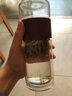 创建（Crthl）创健玻璃杯 双层创意车载便携男女士泡茶杯玻璃 茶水分离水杯子 木纹咖加厚底款 实拍图
