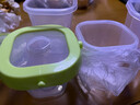 jerrybabyJerrybaby婴儿辅食盒密封保鲜盒宝宝外出便携冷冻盒零食格餐具盒 清绿 实拍图