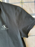 Calvin KleinJeans夏季男士商务休闲通勤ck翻领字母印花透气短袖T恤POLO衫 BEH-黑色 XL （建议170-190斤） 实拍图