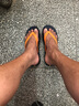 黑玛（Hotmarzz）人字拖男新款外穿耐磨防滑拖鞋情侣百搭广东拖鞋沙滩鞋夹脚凉鞋 灰色 40 (259mm) 实拍图