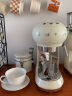 SMEG 斯麦格 意大利进口 电动磨豆机家用意式 咖啡豆研磨机定量 意式美式手冲咖啡磨粉机CGF01 奶白色 实拍图