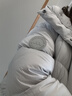 美力城[檀健次同款]90%鹅绒服短款羽绒服女轻暖泡芙外套暖天鹅系列156 铂金白 M 【建议50-60kg】 实拍图