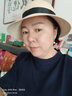 衣典零一（LEDIALYI）2025夏季女装新款休闲洋气质高级感真丝衬衫女桑蚕丝短袖衬衣上衣 藏青 3XL 实拍图