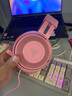 Razer 北海巨妖耳机哆啦A梦头戴式立体带麦话筒电竞游戏耳麦电脑手机有线吃鸡降噪 北海巨妖-粉晶【3.5mm接口】 实拍图