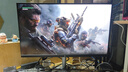 钛度27英寸2K 165Hz MiniLED显示器旋转升降HDR1000高色域M27NQH-SE 实拍图