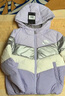 NIKE 耐克童装男女童保暖短款羽绒服儿童连帽防风上衣 丁香紫 140 /68 充绒量150克【建议身高128-140cm】 实拍图