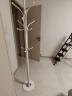 栖音阁 衣架落地 衣帽架 卧室挂衣架创意客厅 铁艺大衣架现代简约 立式衣架子衣服架落地 2022冬款【加厚大理石白色】承重80KG 碳钢材质( 不生锈不掉漆)大理石底座 实拍图