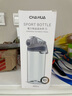 茶花塑料男女过滤运动水杯学生儿童户外便携随手杯密封防漏 灰色 1个 480ml 实拍图