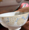 浩雅景德镇陶瓷碗具套装陶瓷米饭碗汤碗用面碗吃饭碗 时光漫步10个装 晒单实拍图