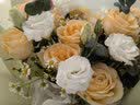 馨仪鲜花速递33朵香槟玫瑰花束送女友生日礼物全国同城配送 19朵红玫瑰+9朵粉百合混搭花束 实拍图