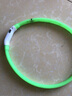 宠哆哆 狗狗防走失项圈发光项圈宠物狗泰迪荧光项圈发光usb充电硅胶软款 绿色可裁剪 M-【建议10-40斤脖圈55cm】 实拍图