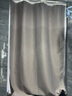 柏格美 欧式简约小窗帘轻奢低调款防水浴帘套装免打孔窗帘遮挡门帘卫生间加厚防霉隔断布帘子 浅灰+环+伸缩杆（挂环款） 挂环款帘宽100*高150（适用窗宽75-95） 实拍图