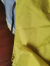 布拉塔 围裙 防油防水挂脖围裙儿童画画罩衣围兜 单围裙 刀叉 黄色 实拍图
