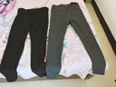 米度丽孕妇裤秋冬外穿打底裤加绒加厚棉裤可调节托腹长裤春秋外穿秋冬 2条装-活性黑+深灰 XXL码 实拍图