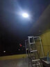 亚明照明led路灯头新农村路灯工厂户外防水220v市政挑臂电线杆小区道路灯 100W（单路灯头）LED白光-亚明 实拍图