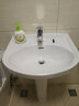 TOTO卫浴陶瓷浴室洗手间洗手盆LWN251CB+LWN220台盆面盆立柱盆( 07) 柱盆+龙头+提拉下水+下水管 实拍图