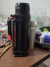 慕馨（moosen）保温保冷杯壶大容量男士户外便携旅行水杯壶车载不锈钢水杯子刻字 1.6L黑(3斤水)带小碗-升级抗菌 实拍图