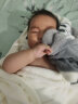 babybird儿童浴巾连帽 男童女童可穿卡通家用斗篷珊瑚绒吸水带帽洗澡巾婴儿毛巾 宝宝洗澡浴袍 白色老鼠连帽浴巾 70*140cm适合0-5岁 实拍图