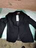 DGPZ小西装女商务休闲小DGPZ西服OL通勤短外套英伦风小西装YZH9506 黑色9506长 XL 实拍图