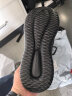 斯凯奇（Skechers）夏季男士休闲绑带商务鞋皮鞋低帮耐磨运动板鞋工作鞋210835-BBK 晒单实拍图