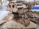 若客若来3d立体拼图diy积木质拼装模型摆件手工组装玩具儿童节日礼物 TG301恋空-飞机 世纪之轮 实拍图