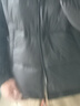鸭鸭（YAYA）羽绒服男短款2025冬季新款时尚立领面包服保暖外套HY 靑光黑色 XL 实拍图