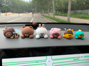 LINE FRIENDS布朗熊汽车中控台装饰可爱创意车内饰品车载小摆件 蜜蜂套装【大号】 实拍图