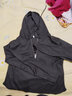 彼爱诗半拉链连帽长袖卫衣女2024春秋新款时尚韩版修身内搭短款上衣女 黑色 半拉链卫衣 L （建议100~115斤） 实拍图
