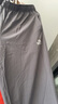 伯希和（Pelliot）快干长裤男女士夏季户外跑步运动休闲弹力吸湿快速干燥登山裤 深灰色【男】 L 实拍图
