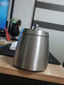 途贺家用烟灰缸不锈钢加厚加重客厅酒吧ktv大号有带盖子防风烟盅吧台露天餐厅酒店会议室户外姻灰缸含烟柱 大号烟灰缸含烟柱【带盖】 实拍图