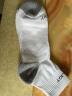 伯希和户外运动徒步袜男女吸汗中筒袜子抑菌篮球登山袜16843502极地白M 实拍图