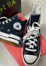 匡威（Converse）官方Chuck 70 Plus男女解构高帮运动鞋黑色A00916C A00916C 35 实拍图