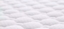 曼克顿（ManKeDun） 全新不塌陷 记忆棉床垫 加厚针织棉乳胶床垫高密度可折叠可定制学生宿舍垫子 单边乳胶-灰羽毛【约6cm】 120cm*190cm 实拍图