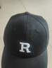 罗维利特帽子男韩版遮阳帽女百搭鸭舌帽户外棒球帽休闲太阳帽 R标黑色  均码 可调节 实拍图