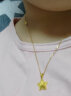 周六福18K金项链女肖邦链 彩金项链素链 黄18K 经典款-约45cm 实拍图