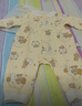 巴拉巴拉童装婴儿连体衣新生儿宝宝满月爬服夹棉加厚萌趣男童女童婴童衣服 嫩黄音乐小熊 100cm 实拍图