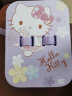 Hello Kitty游泳浮板儿童成人漂浮板初学者打水板小孩水上泡沫浮力板背漂装备 背漂 花朵紫 19169 实拍图